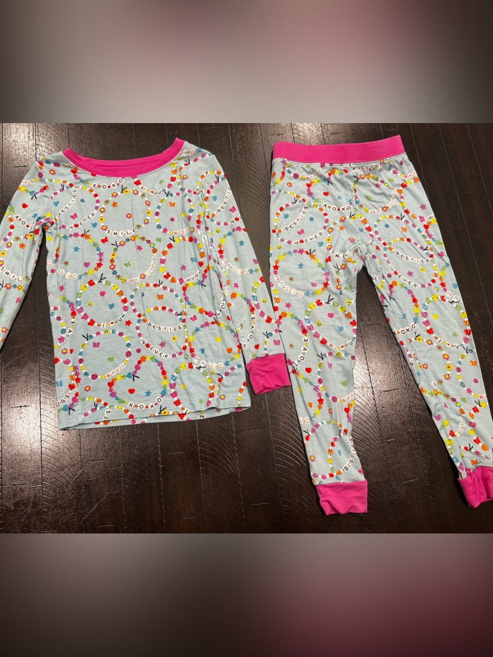 Little Sleepies Friends Forever Size 2T PJ